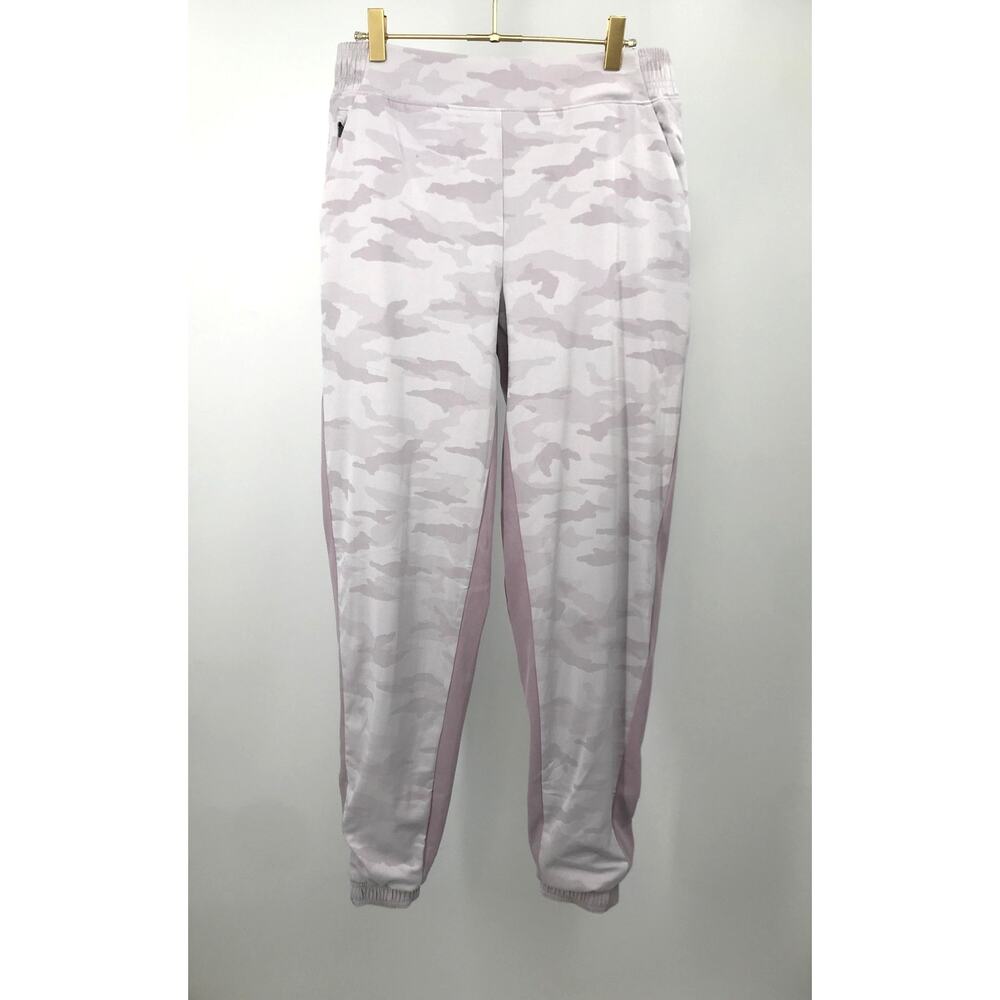 Athleta Lavender Brooklyn Lined Camo Jogger Womens 10T